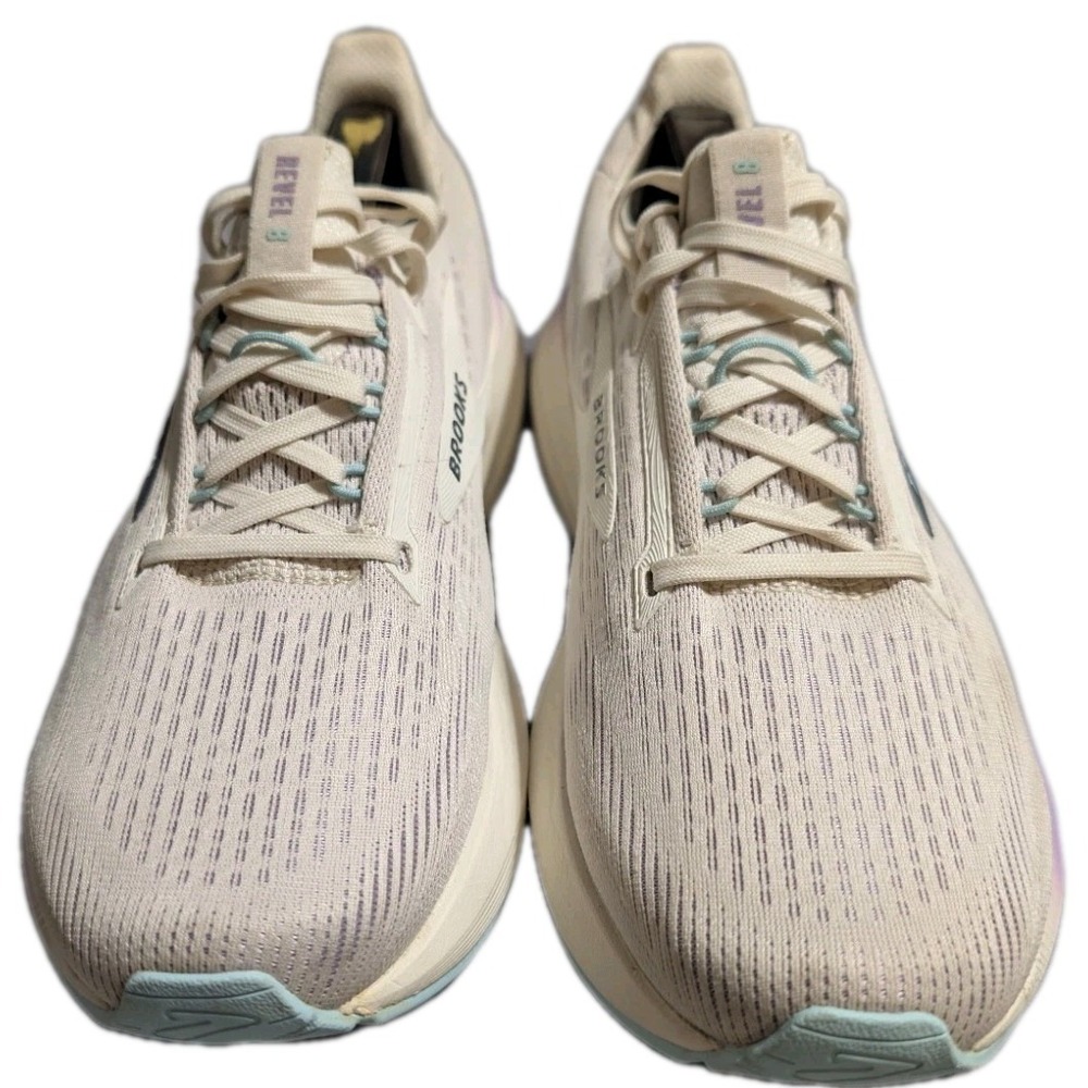 Brooks Revel 8 Women's Running Shoes White Lavender Blue Size 8.5 Sneakers - Picture 2 of 8
